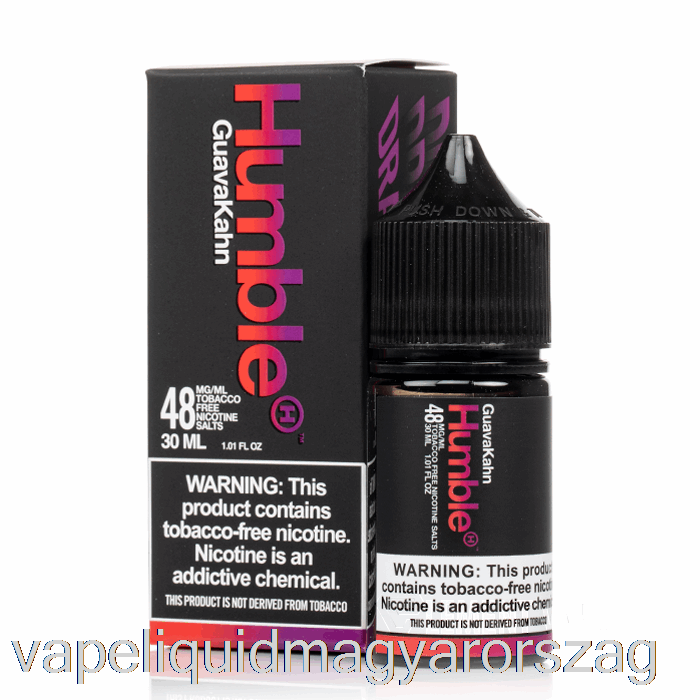 Guava Kahn - Alázatos Sók - 30 Ml 48 Mg-os Vape Toll